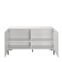 Hanah Home Soporte de TV Blanco Diamante